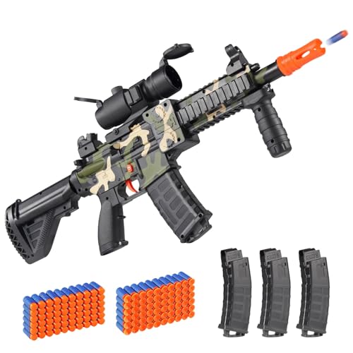 Realistic Toy Foam Blaster Gun - Electric Sniper Rifle with...