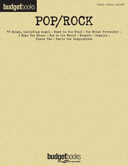 Pop/Rock: Budget Books