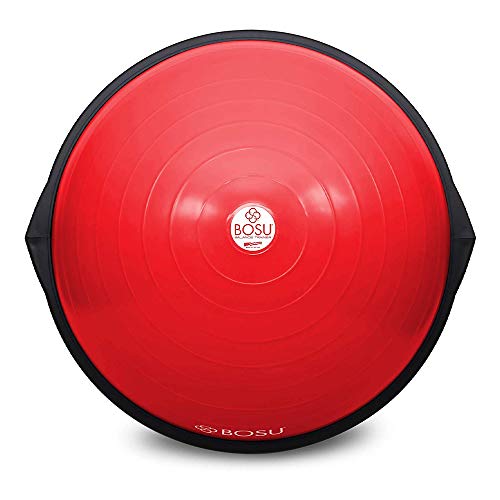 BOSU The Original Balance Trainer 72-10850 Équipement d'équilibre Rouge et noir Diamètre 65 cm