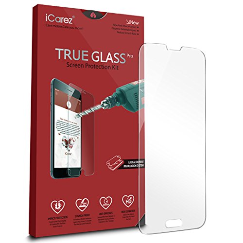 iCarez Tempered Glass Screen Protector for Galaxy S5, 1-Pack