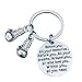 Infinity Collection Boxing Keychain I Can Do All Things Through Christ Who Strengthens Me Boxing Glove Keychain Inspirational Gifts for Boxers