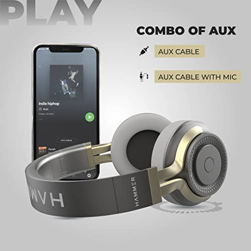 Hammer-Bash-20-Over-The-Ear-Wireless-Bluetooth-Headphones-with-Mic-Deep-Bass-Foldable-Headphones-Upto-8-Hours-Playtime-WorkoutTravel-Bluetooth-50-Grey