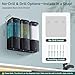 Shampoo and Conditioner Dispenser 3 Chamber No Drill Shampoo Dispenser for Shower Wall Mounted Shower Soap Dispenser 3 * 500ml Refillable Shower Dispenser for Bathroom Hotel(Black 3 Chamber)
