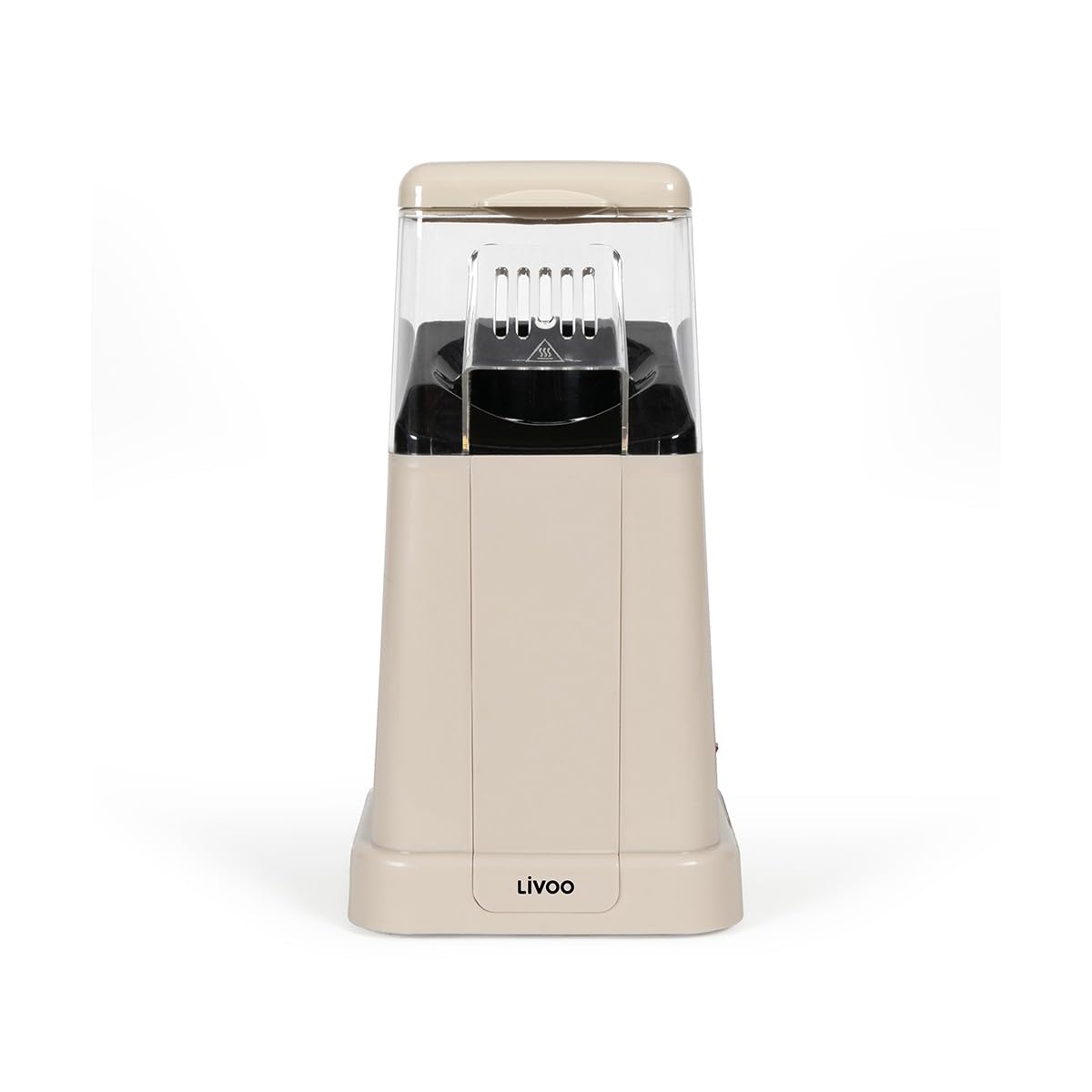 LIVOO - Macchina per popcorn DOM497-100g di grani, 1200W, protezione surriscaldamento