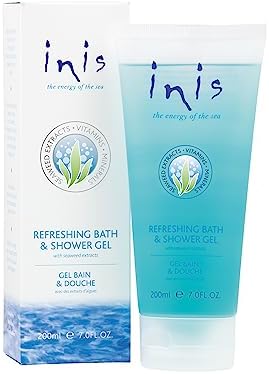 Inis The Energy of The Sea Seaweed Enriched Bath and Shower Gel, 7 Fluid Ounce