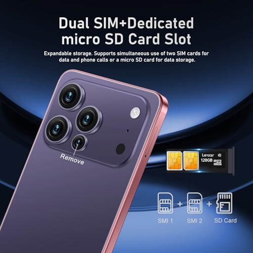 SZV 17 PM Unlocked Smartphone 12 512GB 6.99 HD Android 15 - Image 5