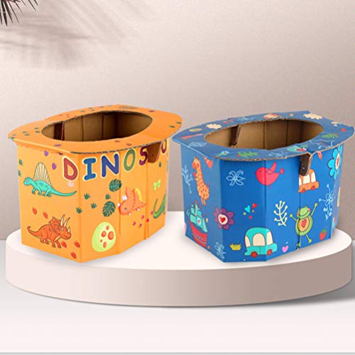 EXCEART Treinamento Potty Criança Assento Do Vaso Sanitário Higiênico Treinamento Potty Cadeira Dobr