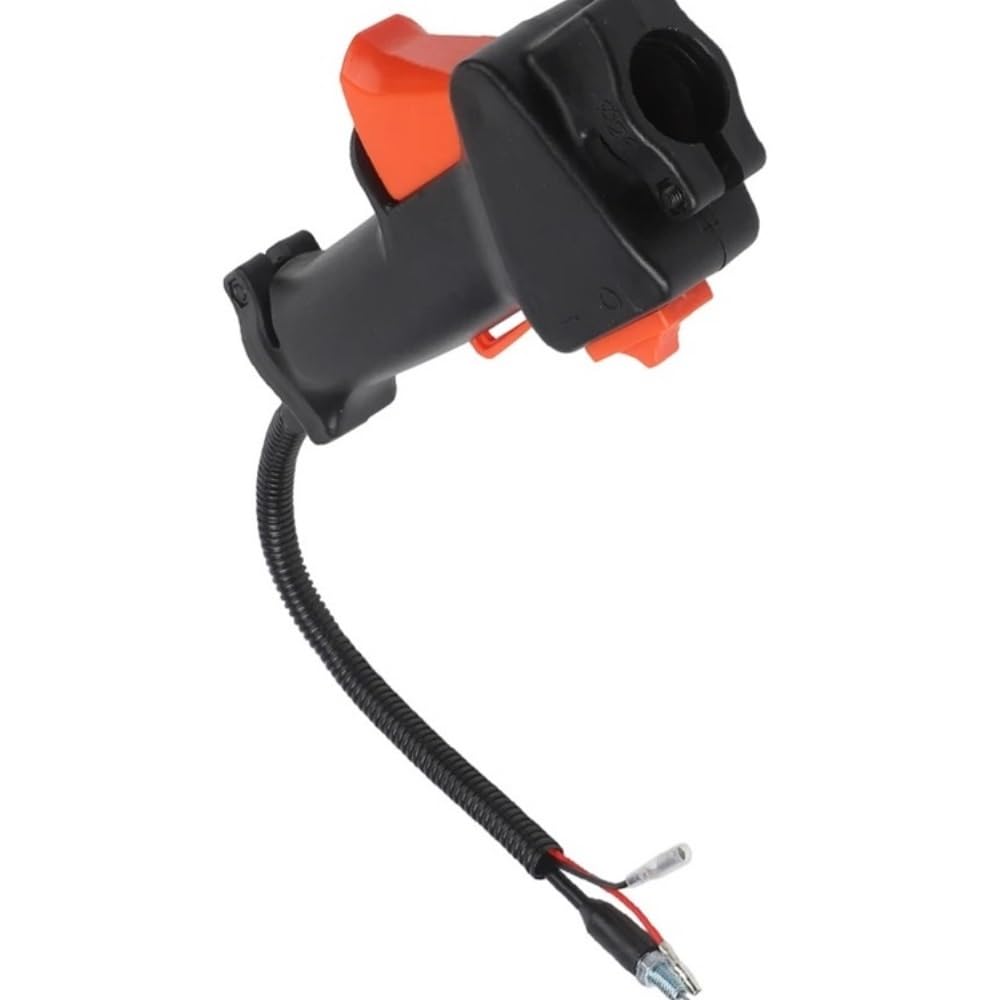 Gatillo de Acelerador con manija de 34 mm Compatible con Accesorios for desbrozadoras y cortacéspedes (Repuesto)