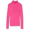 Amazon-Essentials-Womens-Slim-fit-Lightweight-Long-Sleeve-Turtleneck-Sweater Amazon Essentials Women's Slim-Fit Lightweight Long-Sleeve Turtleneck Sweater, Bright Pink, Small