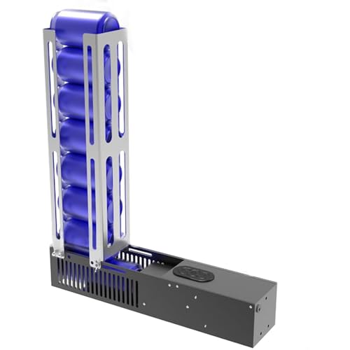 Trituradora automática de latas: tritura eficientemente 8 latas de aluminio simultáneamente, ahorra espacio en más del 80%, ideal para reciclar