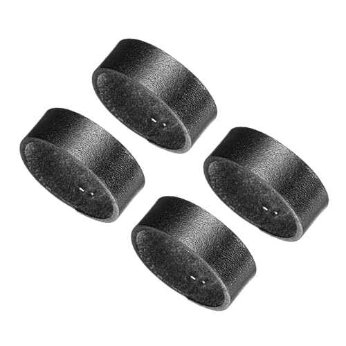 uxcell Leather Belt Loop Keeper Belt Straps Ring Replacement Strap Holder Wide Belt Retainer
