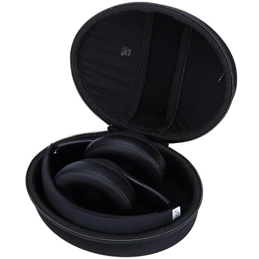Lebakort Duro Caja Estuche Funda para Beats Studio Pro Studio 3 Solo 4 Solo 3 Solo 2 Auriculares Inalámbricos Bluetooth (Estuche Negro) | Ya disponible en tu tienda friki favorita! En mundofriki.es!