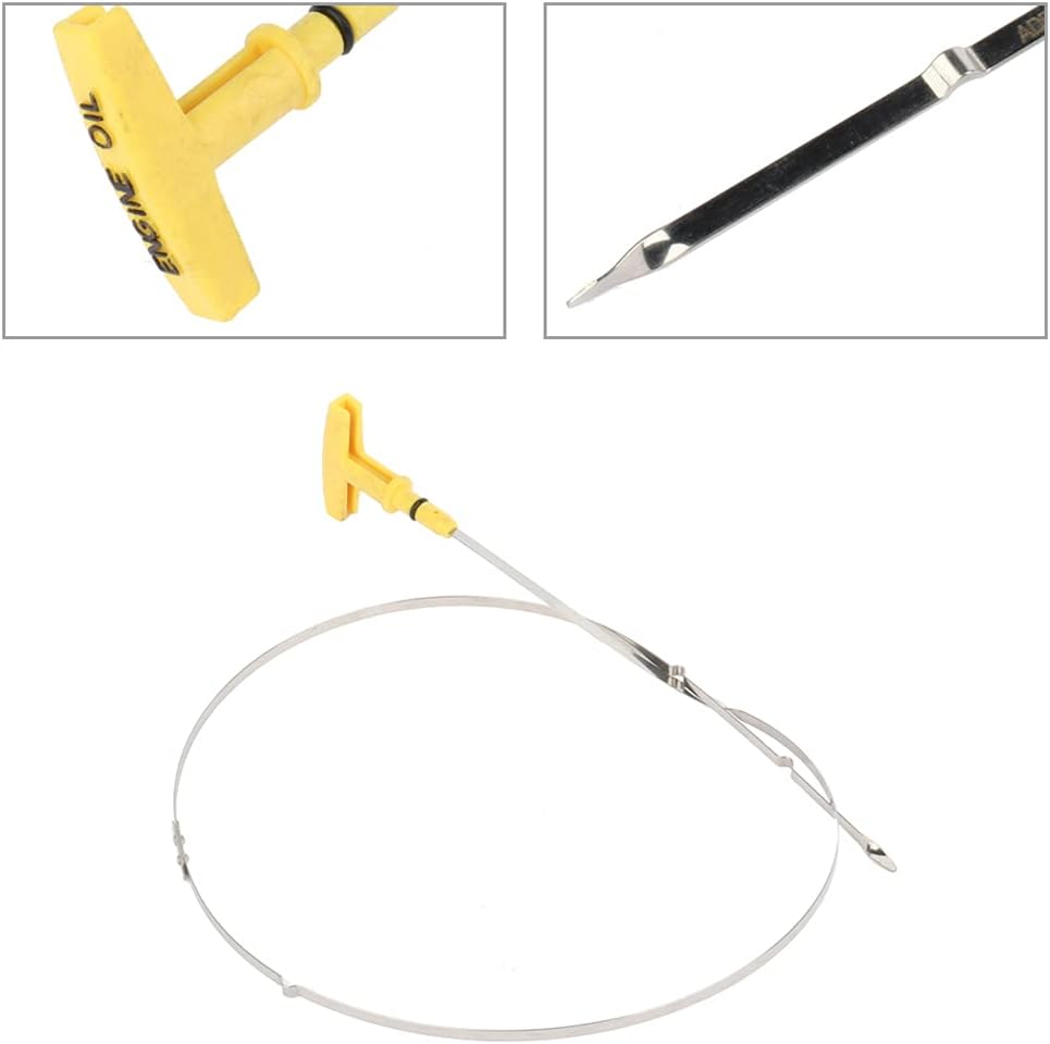 ECCPP Engine Oil Level Dipstick Replacement - Fluid Indicator Oil Dip Stick - Dodge Ram 1500, 2500, 3500, 4000 - 5.7L - 53021321AC