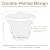 Sunnydaze 13-Inch Laurel Large Plant Pot - Polyresin Round Outdoor Planter with Drillable Drainage Holes - Rust