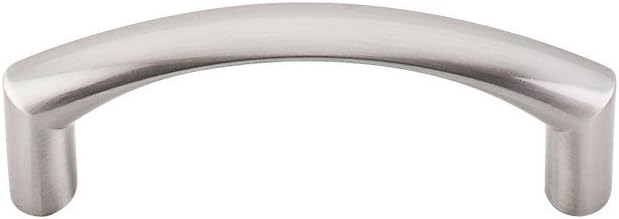 Top Knobs M1703 Nouveau Collection 3" Griggs Pull, Brushed Satin Nickel