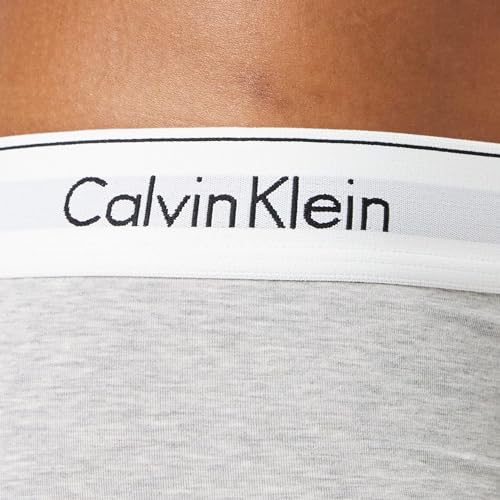 Calvin-Klein-Jeans-Mujer-Shorts-Hipster-Algodon-con-Stretch-Gris-Grey-Heather-L