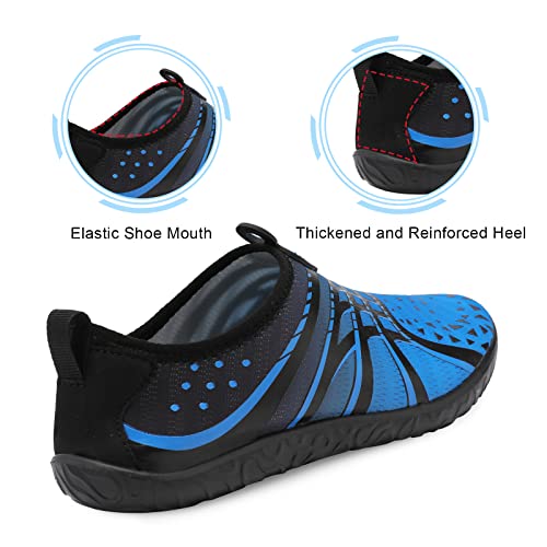 Spesoul Womens And Mens Water Shoes Breathable Quick Dry Swim Shoes Barefoot Aqua Socks Beach Shoes For Pool River Yoga Outdoor Water Sports 11-12 Women/9-10 Men thumb #3