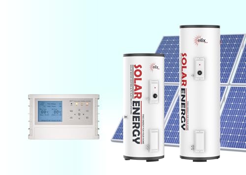 Chauffe-eau Solaire Photovoltaïque Elix 150 l – Boiler PV DC avec Réservoir d’eau chaude (avec MPPT, 150L, DC 1500W)