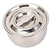 304 Stainless Steel Mixing Bowl Seasoning Lard Oil Basin Container for Kitchen, Comfortable to the Touch, Ample Space for All Mixing Needs