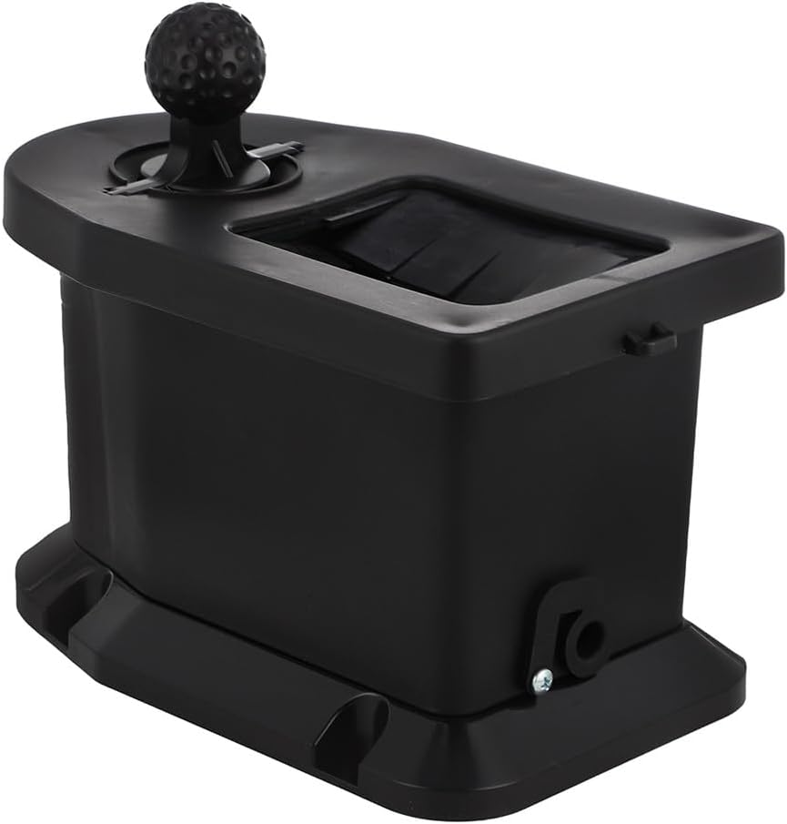 BESPORTBLE Golf Ball and Club Cleaning Tool 2-in-1 Compact Golf Accessory Clubs Cleaner Washer for Cart Manual Equipment Outdoor Sports Supply Black