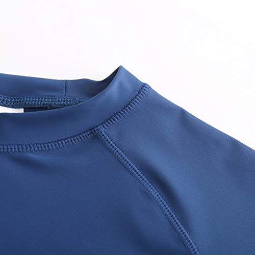 Image of HowJoJo Boys Short Sleeve Rash Guard Shirts Swim Shirt UPF 50+