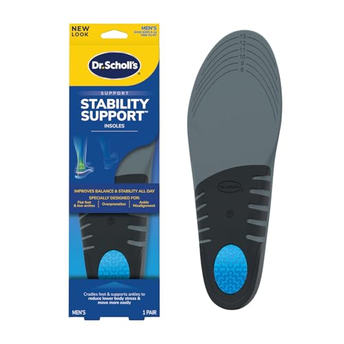Dr. Scholl’s Stability Support Insoles for Men...