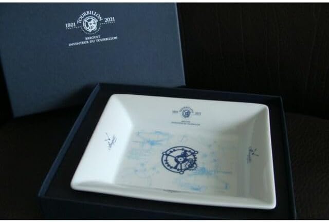 BREGUET ブレゲ Limoges リモージュ 陶器皿 プレート トレイ 盆 BREGUET ブレゲ Limoges リモージュ 陶器皿 プレート トレイ 盆 約19.5