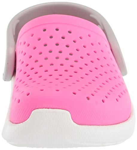 Sandália, Crocs, Literide Kids, Electric Pink/white, 32, Criança Unissex