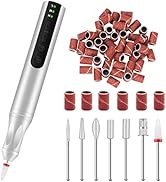 CGBE Cordless Nail Drill, Rechargeable Electric Nail Drill, Portable Electric Nail Drill Machine ...