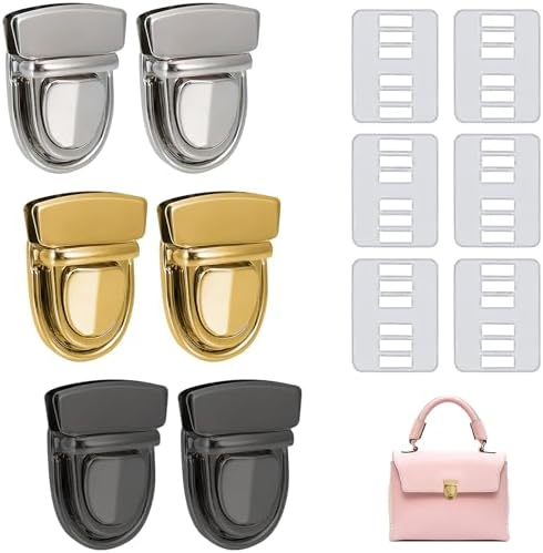 2 Fermoirs Cadre Pour Sacs DIY 25x9,5 Cm - Aluminium, Clic-Clac - Pour Portefeuilles, Pochettes, Sacs à Main - 7