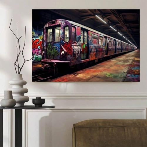 Impressions de style urbain grand format pour décoration de couloir