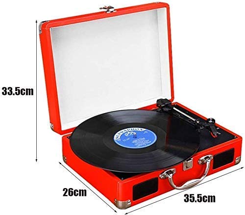Gramophone, Tourne-Disque Vinyle Tourne-Disque 3 Vitesses Tourne-disques Vintage avec Haut-Parleur stéréo entraîné par… - Les Beatles, Paul McCartney, John Lennon, RIngo Starr, George Harrison Gramophone, Tourne-Disque Vinyle Tourne-Disque 3 Vitesses Tourne-disques Vintage avec Haut-Parleur stéréo entraîné par… – Image 4