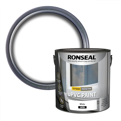 Ronseal uPVC Paint White Satin 2.5L