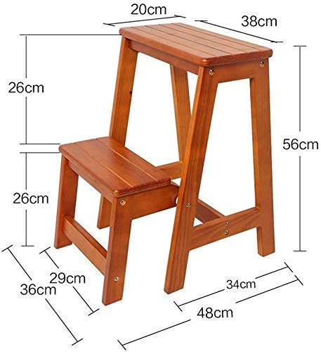 Taburete de escalada para interiores de madera maciza DASHADAO 3
