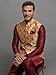 Elina fashion Men's Indian Cotton Kurta Pajama And Printed Nehru Jacket (Waistcoat) Indian Wedding Ethnic Diwali Puja Set