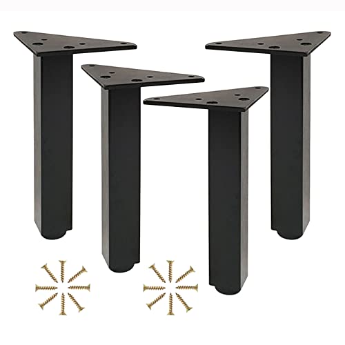 Patas de mesa de metal ajustables YZCIS para solucionar desniveles en tus muebles