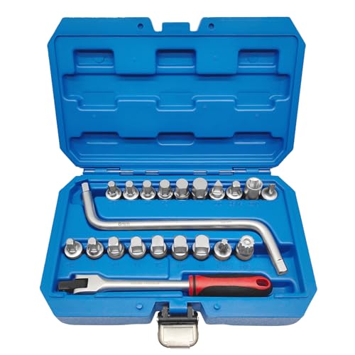 JEUCLEL 21PCS 3/8