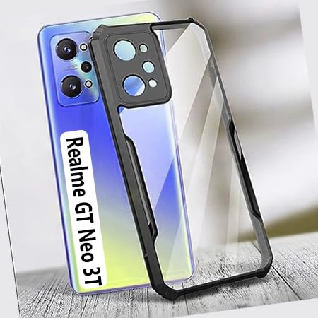 COBERTA Polycarbonate Back Cover For Realme Gt Neo 3T Back Cover Case - Black Transparent (B0CGD459YY) Amazon Price History, Amazon Price Tracker