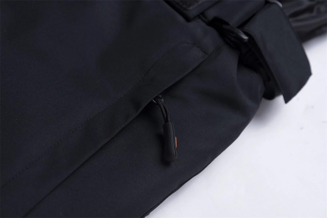 Pantaloni da sci invernali da uomo e da donna, per attività all'aperto, antivento, caldi pantaloni da neve invernali