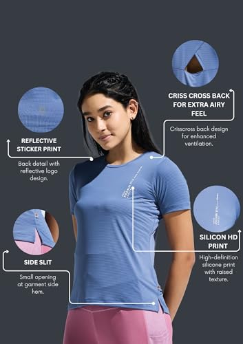 Image of Women's Criss Cross Back Mesh Nylon Top