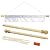 Wood Banner Pole for House Dynasty Sleeve Banners and Flags
