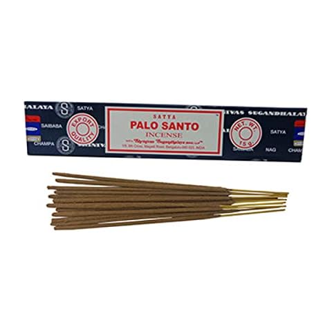 Satya Palo Santo Incense Sticks x 3 Boxes -15 per Box Cover