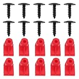 Be In Your Mind 30-teiliges Auto-Tüllenmutter-Clips- Und Schrauben-Set 24449408 Kompatibel mit Vauxhall 1404969
