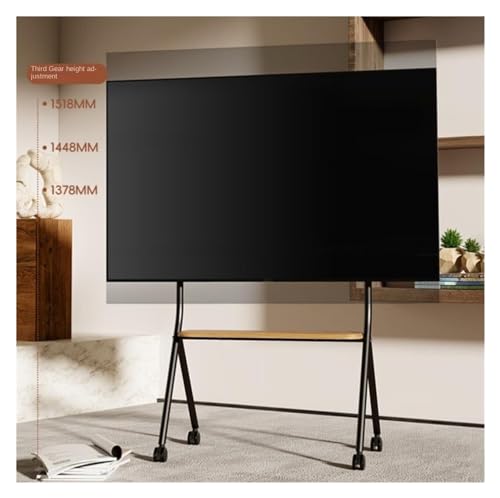 Soporte móvil para TV de 42-75 pulgadas con ruedas miniatura 4