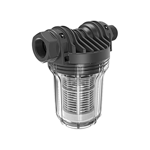 Eingangsfilter für Pumpen, passend für Scala1-Modelle, max. Druck 8 bar, Ein- und Ausgang Rp 1', 18,71 x 11,9 x 19,93 cm, schwarz (99725183)