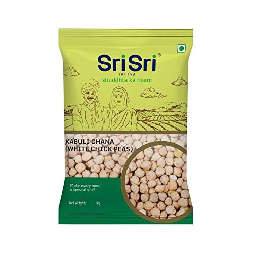 Sri Sri Tattva Kabuli Chana (White Chick Peas), 1kg