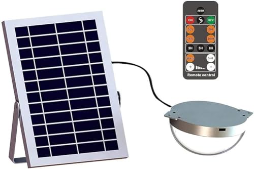 Projecteur LED solaire bicolore avec télécommande intelligente et étanche pour jardin
