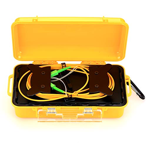 Herramienta de prueba de fibra óptica SC/APC SM (9/125) OTDR cable de lanzamiento caja 1km cable de extensión OTDR Cover
