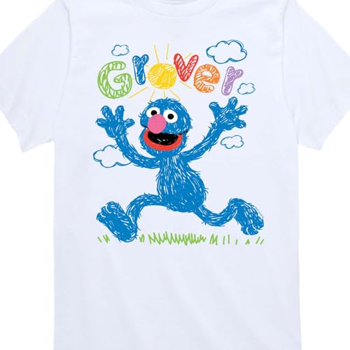 Sesame Street - Grover - Toddler and Youth Short Sleeve Graphic T-Shirt3