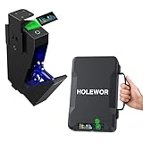 HOLEWOR Handheld Car Gun Safe Small Pist...